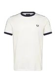 Fred Perry - Taped Ringer T-Shirt - L&uuml;hikeste varrukatega - XS
