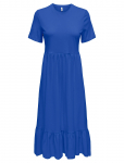 ONLY - Onlmay Life S/S Peplum Calf Dress Jrs - P&otilde;lveni ja midi - XS