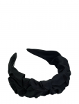 Pipol's Bazaar - Verona Diadema Black - Juuksekummid - ONE SIZE