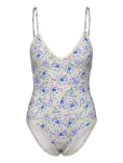 Malina - Nila V-Neck Crochet Trimmed Swimsuit - Ujumisriided - S