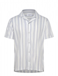 Lindbergh - Knitted Resort Collar S/S - L&uuml;hikeste varrukatega - M
