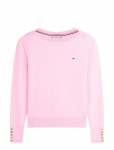 Tommy Hilfiger - Co Jersey Fine Gg Boat-Nk Ls Swt - Džemprid - XL