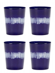 Serax - Tea Cup 33Cl Dark Blue-White Feast By Ottolenghi Set/4 - Teetassid - 33 CL