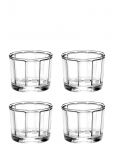 Serax - Glass Tumbler Low Surface By Sergio Herman Set/4 - Joogiklaasid - 35 CL