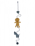 Smallstuff - String Mobile, Safari - Sisustustarvikud ja detailid - ONE SIZE 25 cm