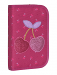 Beckmann Norway - Single Section Pencil Case W/Content, Cherry - Pinalid - ONE SIZE