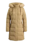 Lauren Ralph Lauren - Faux-Fur-Trim Hooded Down Coat - Polsterdatud jakid - XXXL
