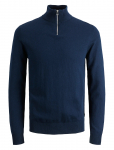 Jack & Jones - Jjeemil Knit Half Zip Noos Jnr - Pulloverid - 176