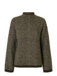 Selected - Slflulu Ls Herringbone Knit High Neck - Džemprid - XL