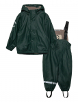 Mikk-line - Pu Rain Set W. Fleece/Susp. 104 Rec - Vihmariiete komplektid - 74