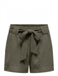 ONLY - Onlnova Life Vis Talia Shorts Solid - Kroogitud v&ouml;&ouml;kohaga l&uuml;hikesed p&uuml;ksid - XS