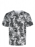 Jack & Jones - Jjebryan Aop Tee S/S O-Neck Sn - L&uuml;hikeste varrukatega - M