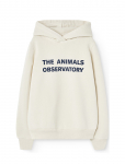 THE ANIMALS OBSERVATORY - Taurus Kid Hoodie White Mouth - Kapuutsiga pusad - 6 Y