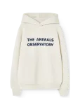 THE ANIMALS OBSERVATORY - Taurus Kid Hoodie White Mouth - Kapuutsiga pusad - 6 Y