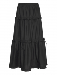 Monki - Ruffled Tiered Cotton Skirt - Maksiseelikud - S