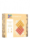 Connetix - Pastel Lemon & Peach Base Plate 2 Pieces - Ehituskomplektid - ONE SIZE