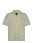 Fred Perry - Compress Mesh Revere Collar Sh - L&uuml;hikeste varrukatega s&auml;rgid - M