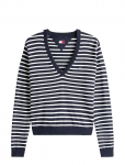 Tommy Jeans - Tjw Essential Vneck Sweater Ext - Džemprid - XS