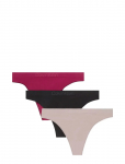 Calvin Klein - Thong 3 Pk - Stringid - XL
