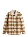 Tommy Jeans - Tjm Check Teddy Overshirt Ext - Kerged jakid - S