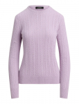 Lauren Ralph Lauren - Pointelle-Knit Cotton-Blend Sweater - Džemprid - XS