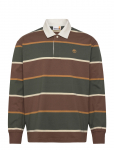 Timberland - Rugby Polo Shirt Pinecone-Duffel Bag - Spordi pikkade varrukatega polos&auml;rgid - M
