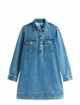 Tommy Jeans - Tjw Pullover Denim Dress - Teksakleidid - XL