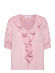 Soft Rebels - Srtahnee Ss Blouse Gots - L&uuml;hikeste varrukatega - M