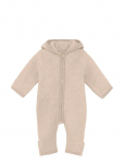 Huttelihut - Pram Suit Ears Cot. Fleece - Fliisist kombinesoonid - 98