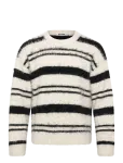 Weekday - Relaxed Striped Knitted Sweater - &Uuml;mara kaelusega - XL
