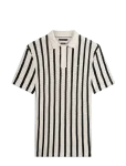 Tommy Hilfiger - Open Knit Relaxed Fit Polo - L&uuml;hikeste varrukatega kootud polos&auml;rgid - XXL
