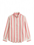 Gant - Reg Cotton Linen Stripe Shirt - Vabaaja s&auml;rgid - XXXL