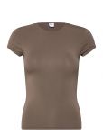 Gina Tricot - Slim Fit Top - L&uuml;hikeste varrukatega - L