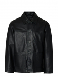 Selected - Slhcarl Leather Jkt - Nahk - L