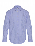 Ralph Lauren Kids - Striped Cotton Seersucker Shirt - Pikkade varrukatega s&auml;rgid - 109-116