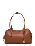 Lauren Ralph Lauren - Leather Large Marcy Zip Satchel - Rihmaga kotid - ONE SIZE