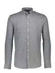 Lindbergh - M&eacute;lange Brushed Shirt L/S - Regular - Vabaaja s&auml;rgid - M