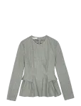 REMAIN Birger Christensen - Long Sleeve Peplum Top - Pikkade varrukatega - 34