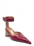 MIISTA - Qori Red Ankle Strap Sandals - Kontsaga sandaalid - 40