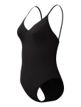 Speedo - Solid V-Neck Swimsuit - Spordi ujumistrikood - XL