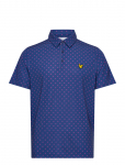 Lyle & Scott Sport - Golf Cross Print  Polo - Spordi l&uuml;hikeste varrukatega polos&auml;rgid - XXL