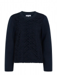 Newhouse - Junie Lace College Sweater - Dressipluusid - L
