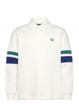 Fred Perry - Tipped Sleeve Collared Sweat - Pikkade varrukatega - S