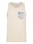 Jack & Jones - Jjhonolulu Pocket Aop Tanktop Sl - Varrukateta - S