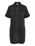 NOISY MAY - Nmnew Signe S/S Denim Dress Vi001Bl Noos - Teksakleidid - XL