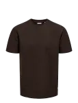ONLY & SONS - Onskian Life Reg Seersucker Ss Tee Noos - L&uuml;hikeste varrukatega - M