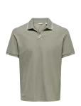 ONLY & SONS - Onsaston Reg Ss Frml Resort Polo - L&uuml;hikeste varrukatega - XS