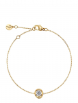 Edblad - Ocean Gem Bracelet S Gold - K&auml;eketid - ONE SIZE