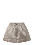 Malina - Cecely Heavy Satin Drawstring Shorts - Vabaaja l&uuml;hikesed p&uuml;ksid - 34