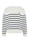 Calvin Klein Jeans - Ls Rlxd Cotton Crewnk Swtr 7Gg - &Uuml;mara kaelusega - M